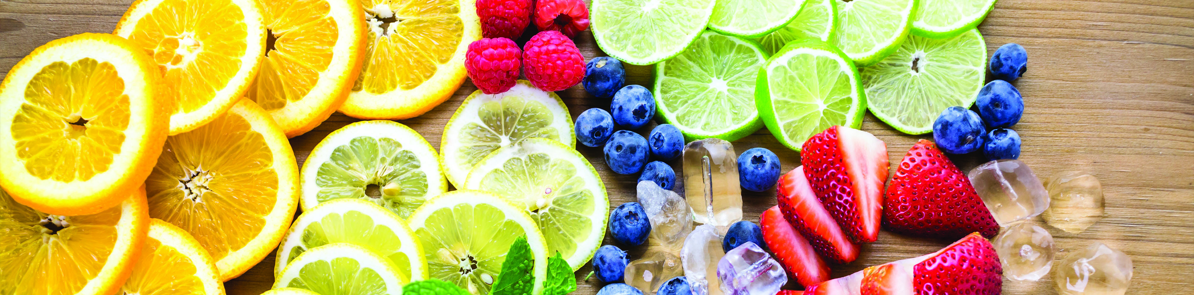 Изображение товара Панель МДФ Цитрусовый микс разноцветный 2440x600мм 1.49м² 1шт