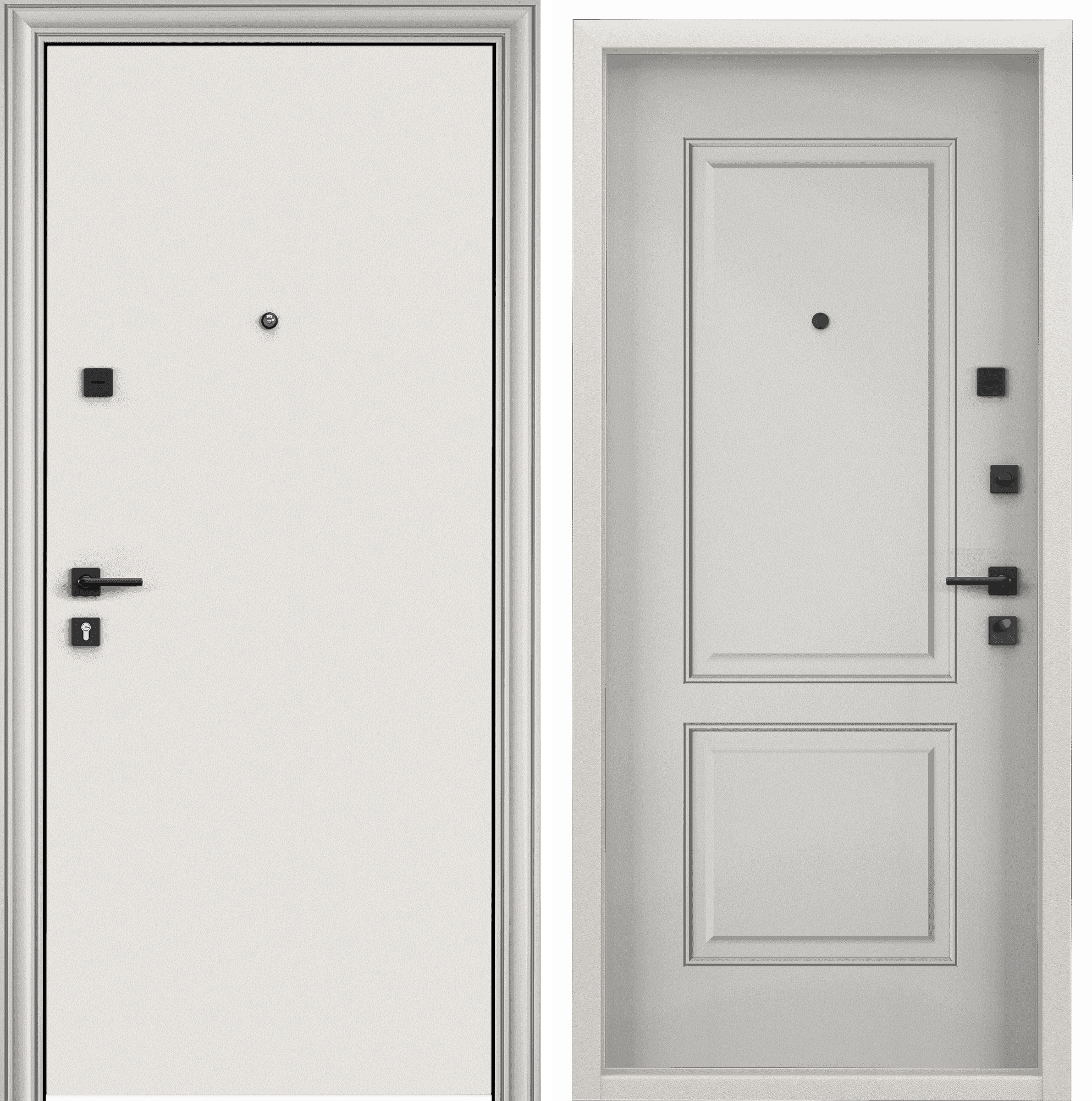 Изображение товара Дверь входная Torex Comfort X 207x95см правый цвет белый/белый