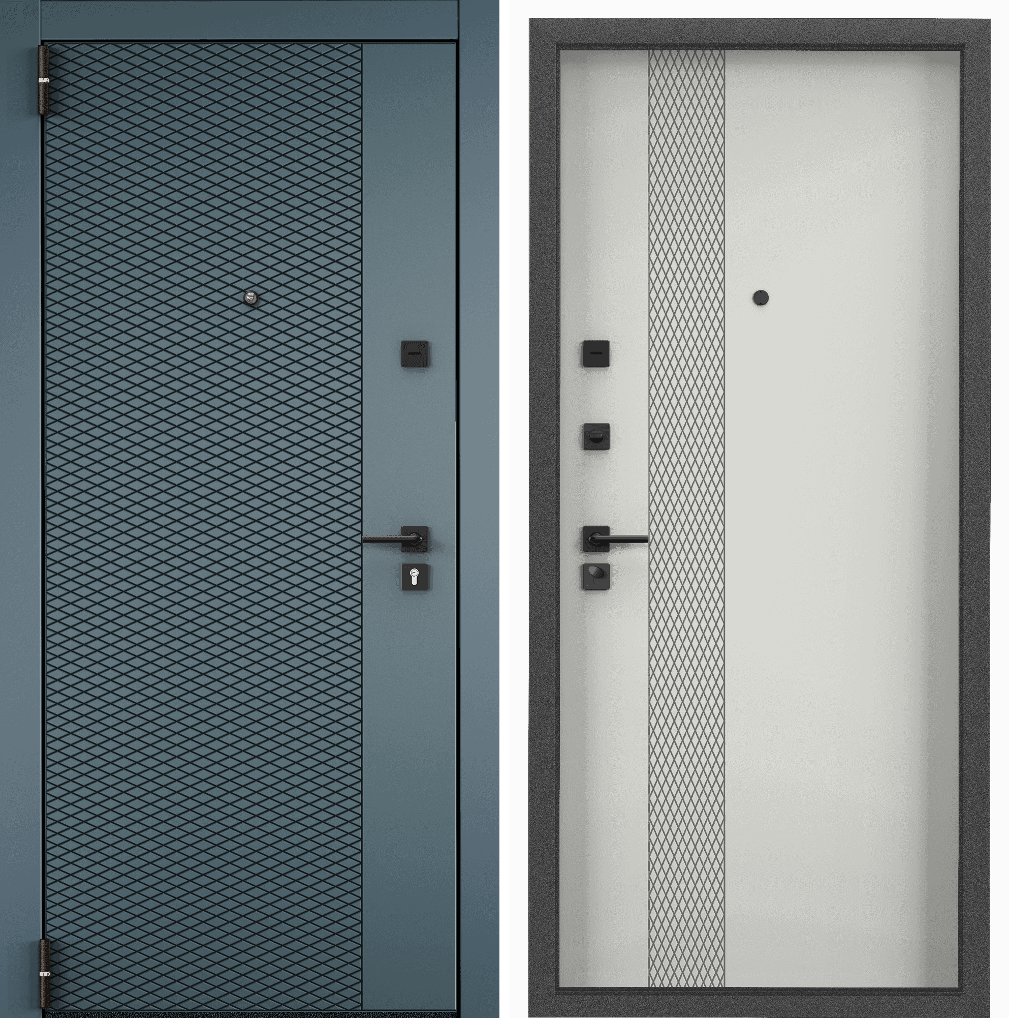 Изображение товара Дверь входная Torex Terminal-D 205x95см левая темно-зеленая