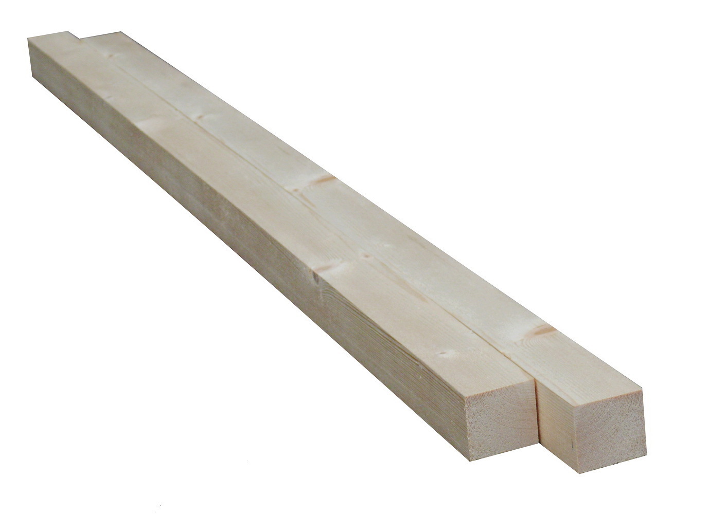 Изображение товара Брусок деревянный Леспроф строганый 40x40x2000мм 2шт сорт первый хвоя