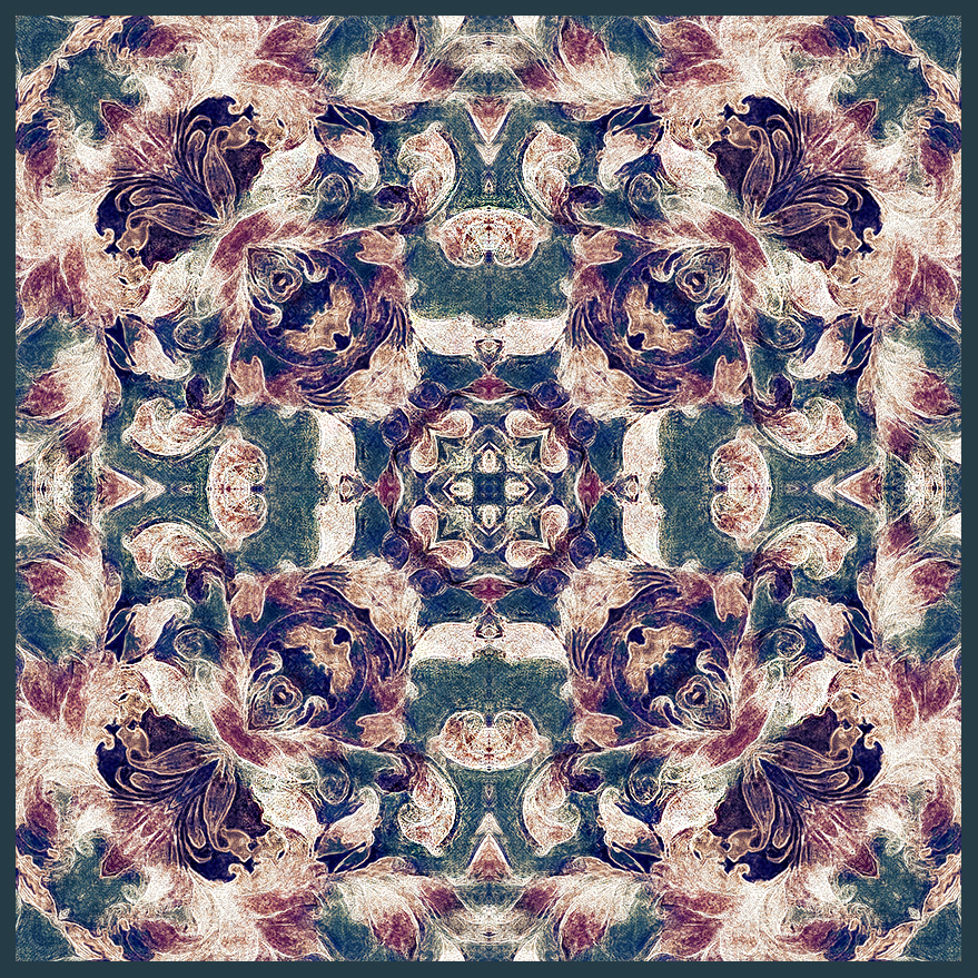 Изображение товара Авторская деревянная плитка YanChen&Co Studio коллекция №6 100х100х8мм 0.25м² берёза 2/2 цвет бежево-розовый 25шт