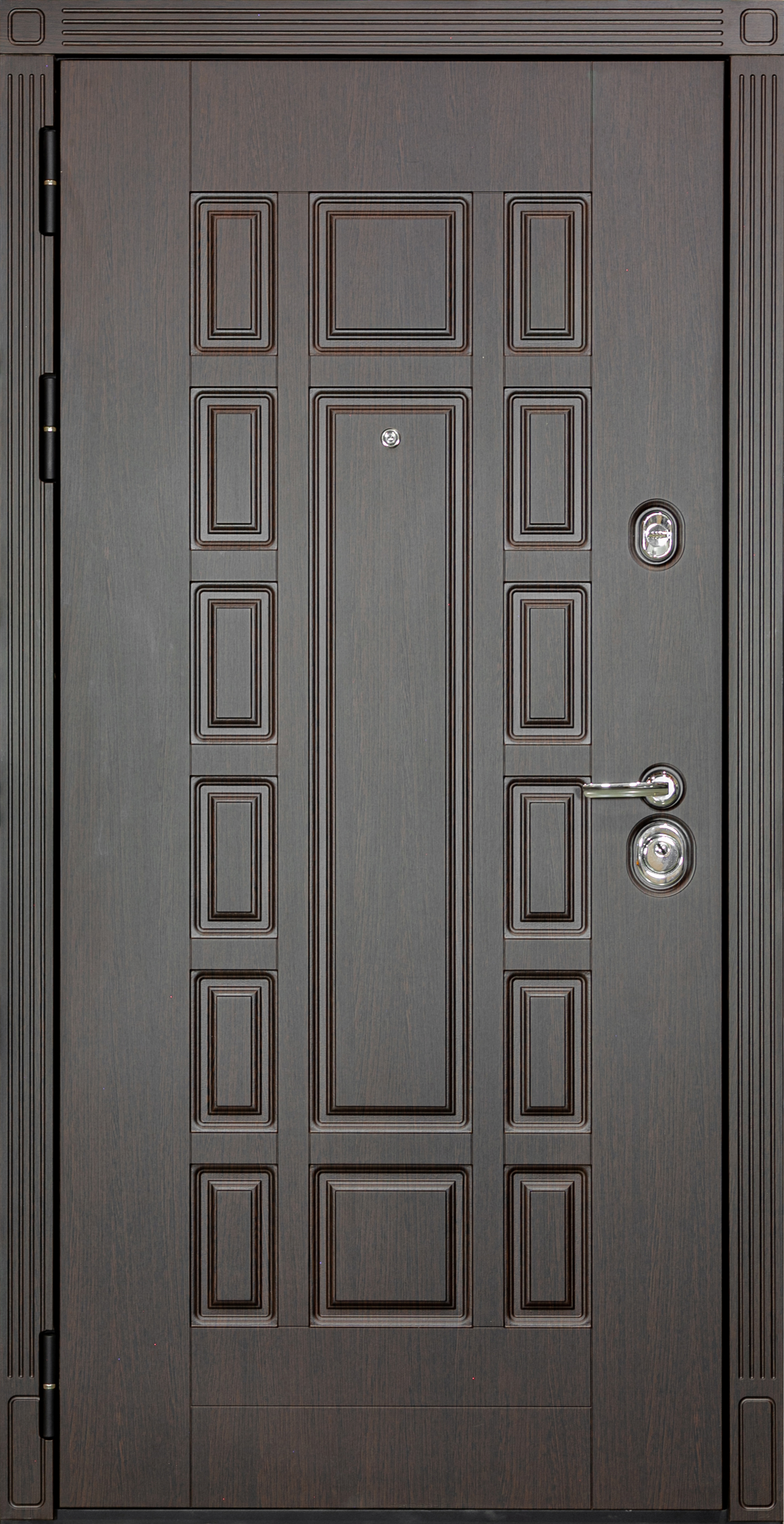 Изображение товара Входная дверь Diva ДХ-53 205x96см левый венге/Д13 силк маус