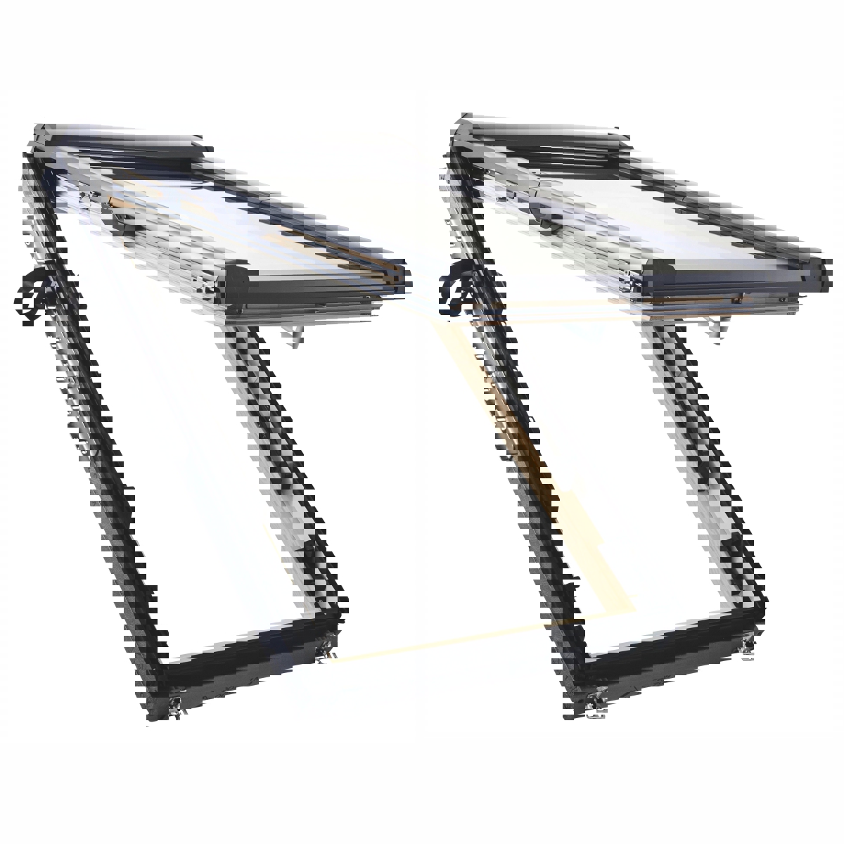 Изображение товара Мансардное окно деревянное утепленное Roto Designo R89G H200 118x74см двухкамерное