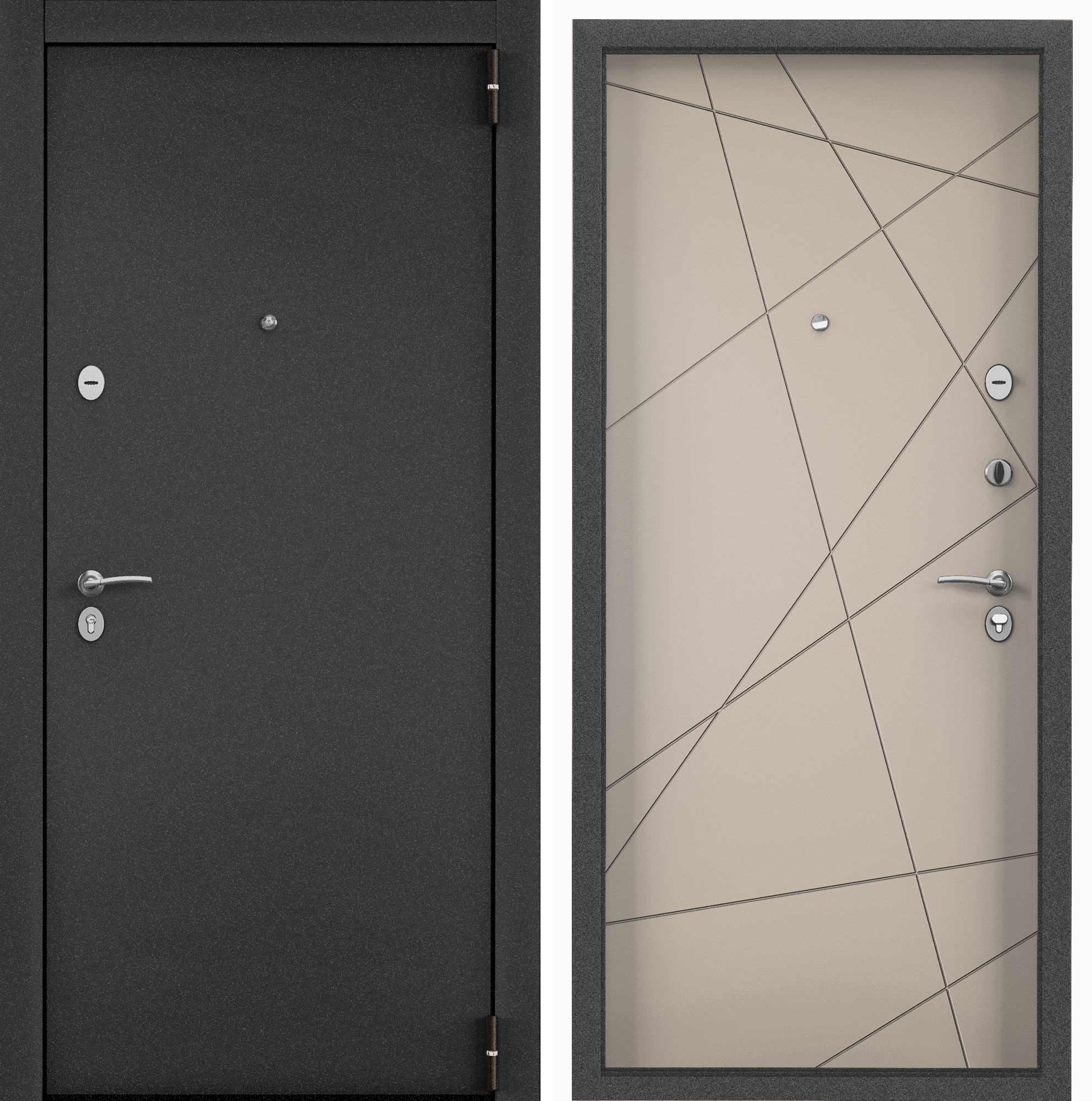 Изображение товара Входная дверь Torex Terminal-D 75 мм Россия Терминал-D с двумя замками 3 класса