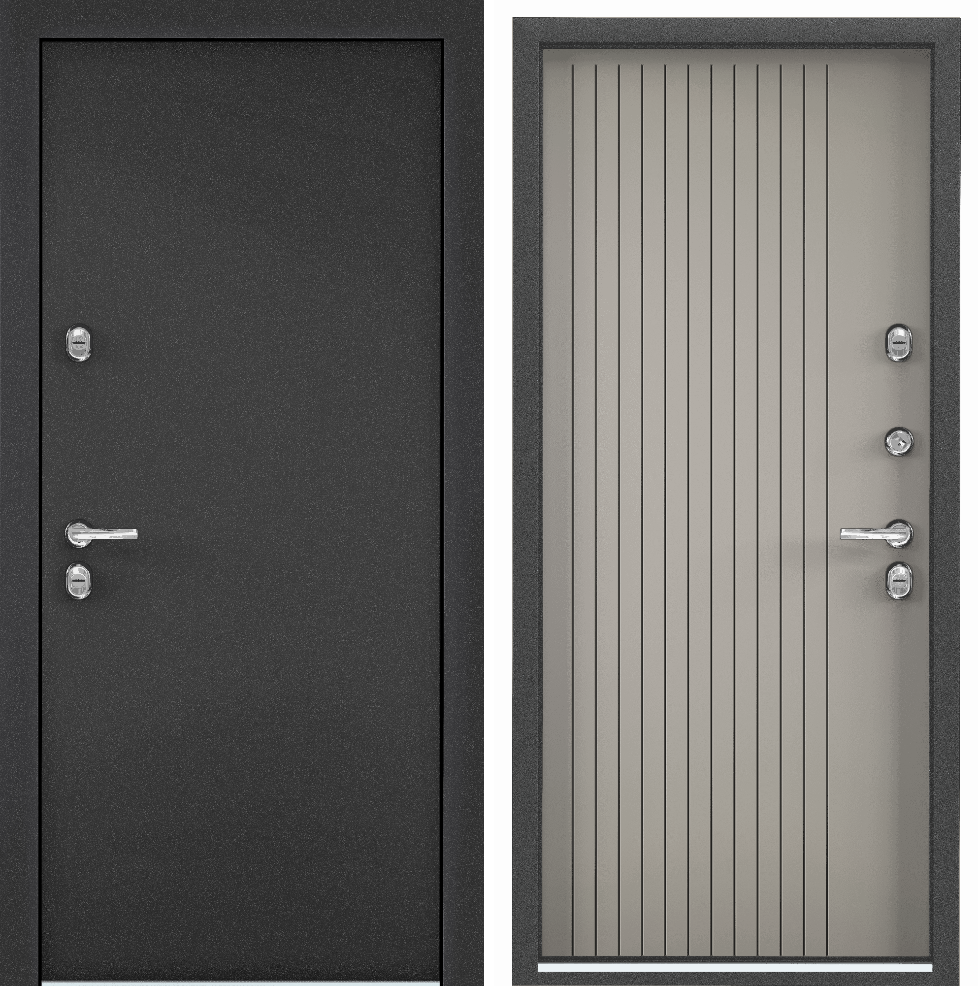 Изображение товара Входная дверь Torex Village advanced 95x205см правый цвет серый