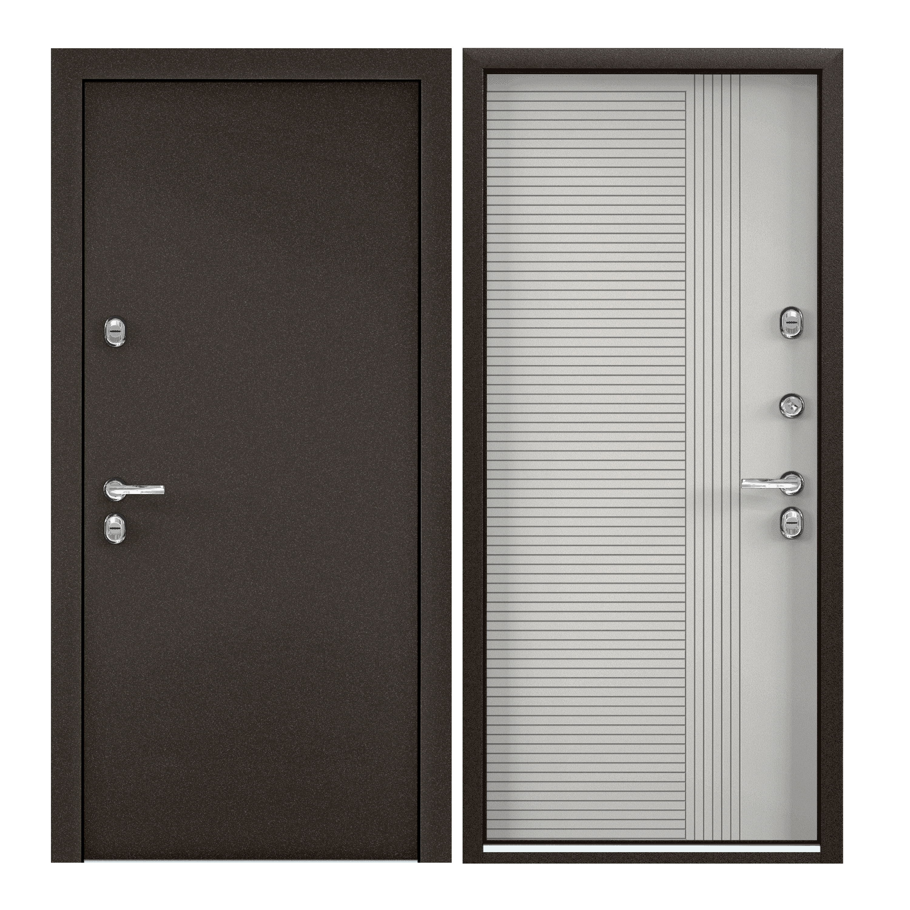 Изображение товара Входная дверь Torex Village advanced 95x205 см правый цвет серый