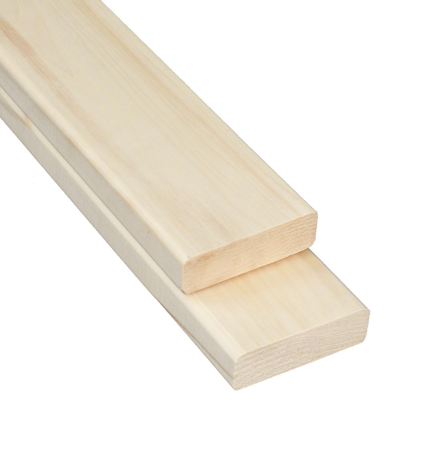 Изображение товара Полок Леспроф 25x85x2000мм осина сорт AB 2шт