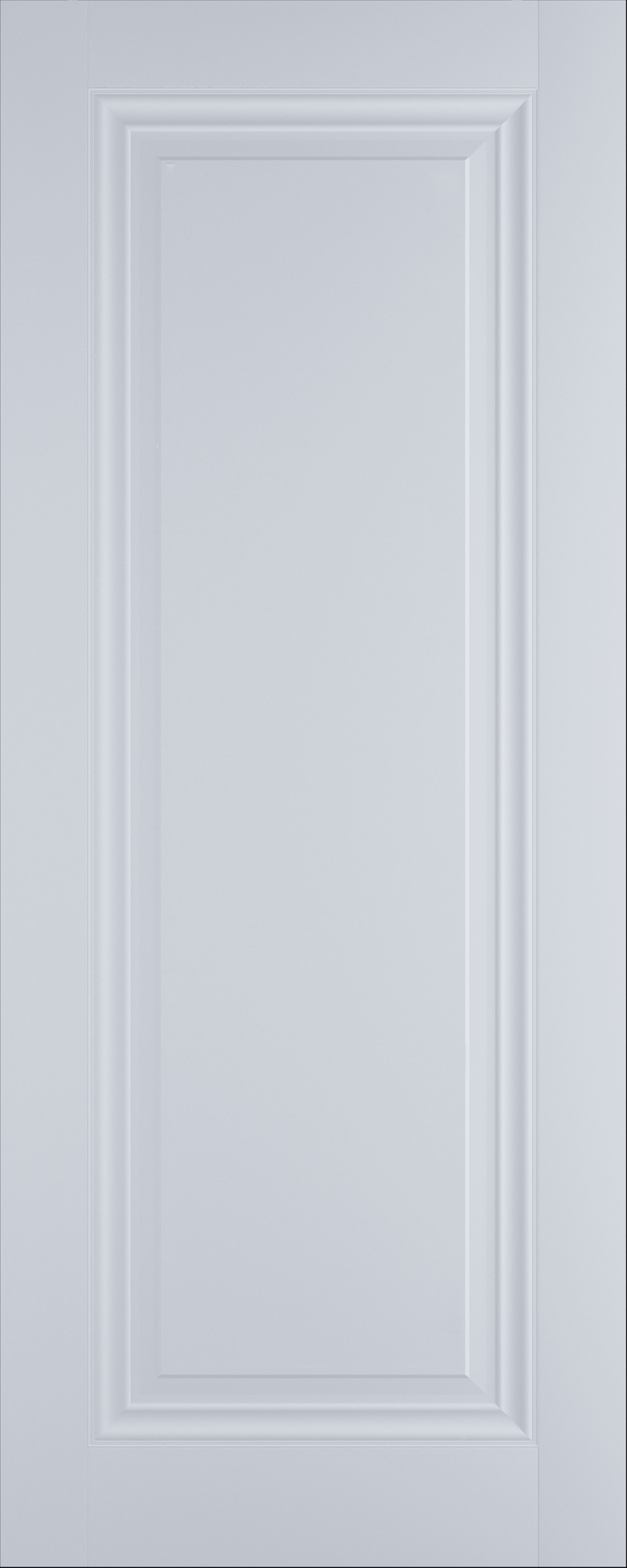 Изображение товара Дверное полотно Имидж-4 Глухая 60x200 Белый ПВХ