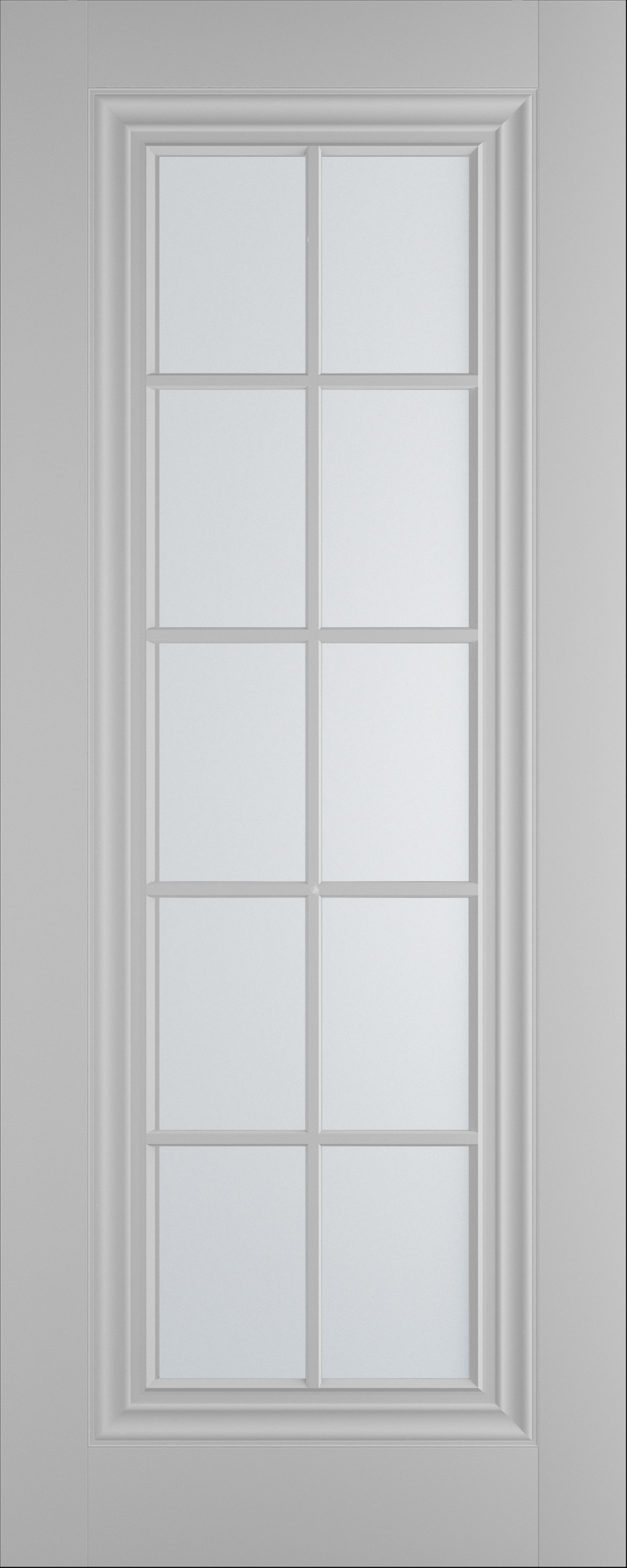 Изображение товара Дверь Имидж-4 Серый остеклённая 70x200 см