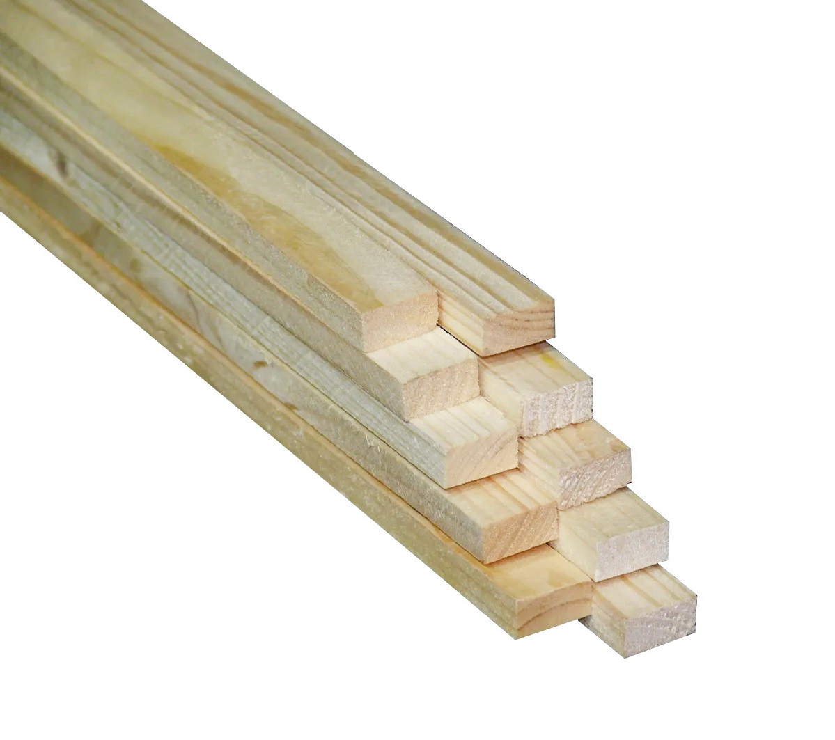 Изображение товара Рейка Леспроф строганый 10x20x2500мм ель сорт AB 10шт
