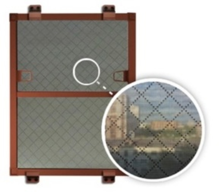 Изображение товара Москитная сетка Оберег 75x150см коричневый