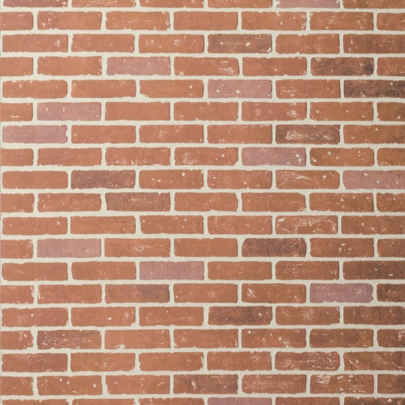 Изображение товара Панель МДФ DPI №290 Кирпич красный 2440x1220x6мм 2.98м²