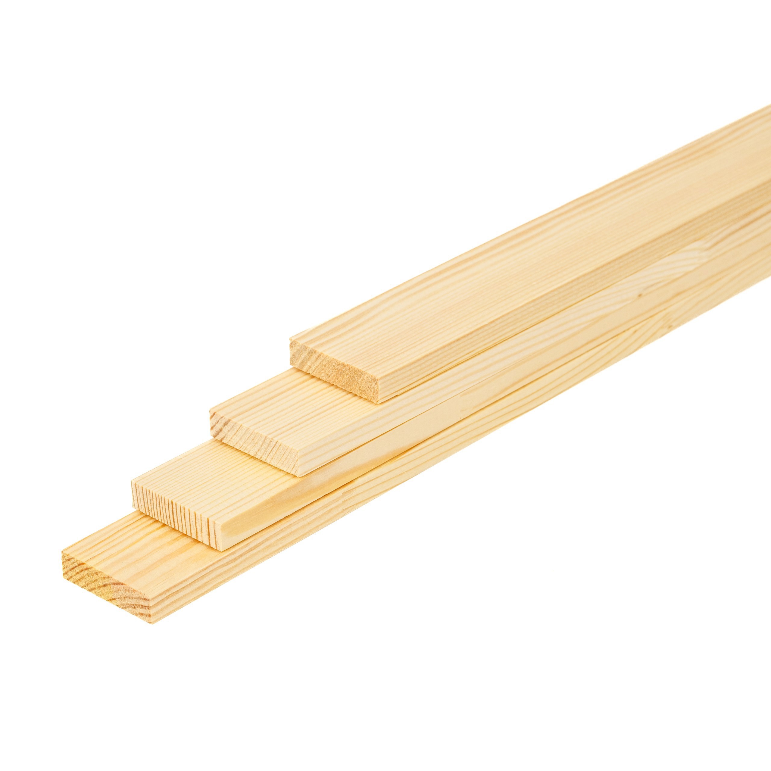 Изображение товара Брусок Timber&style строганый сращенный 11x40x2200мм сосна сорт Экстра 4шт