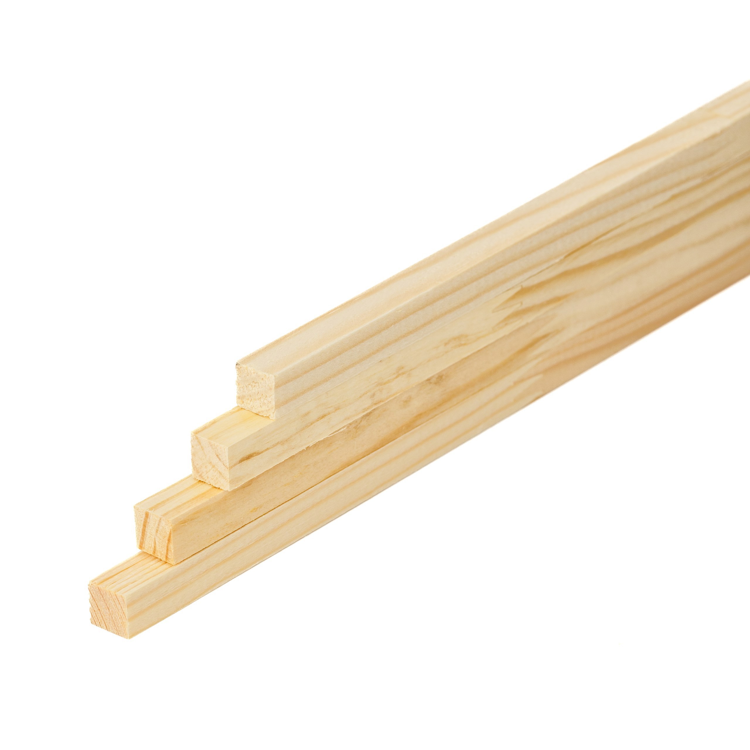 Изображение товара Брусок Timber&style строганый сращенный 11x11x2200мм сосна сорт Экстра 4шт