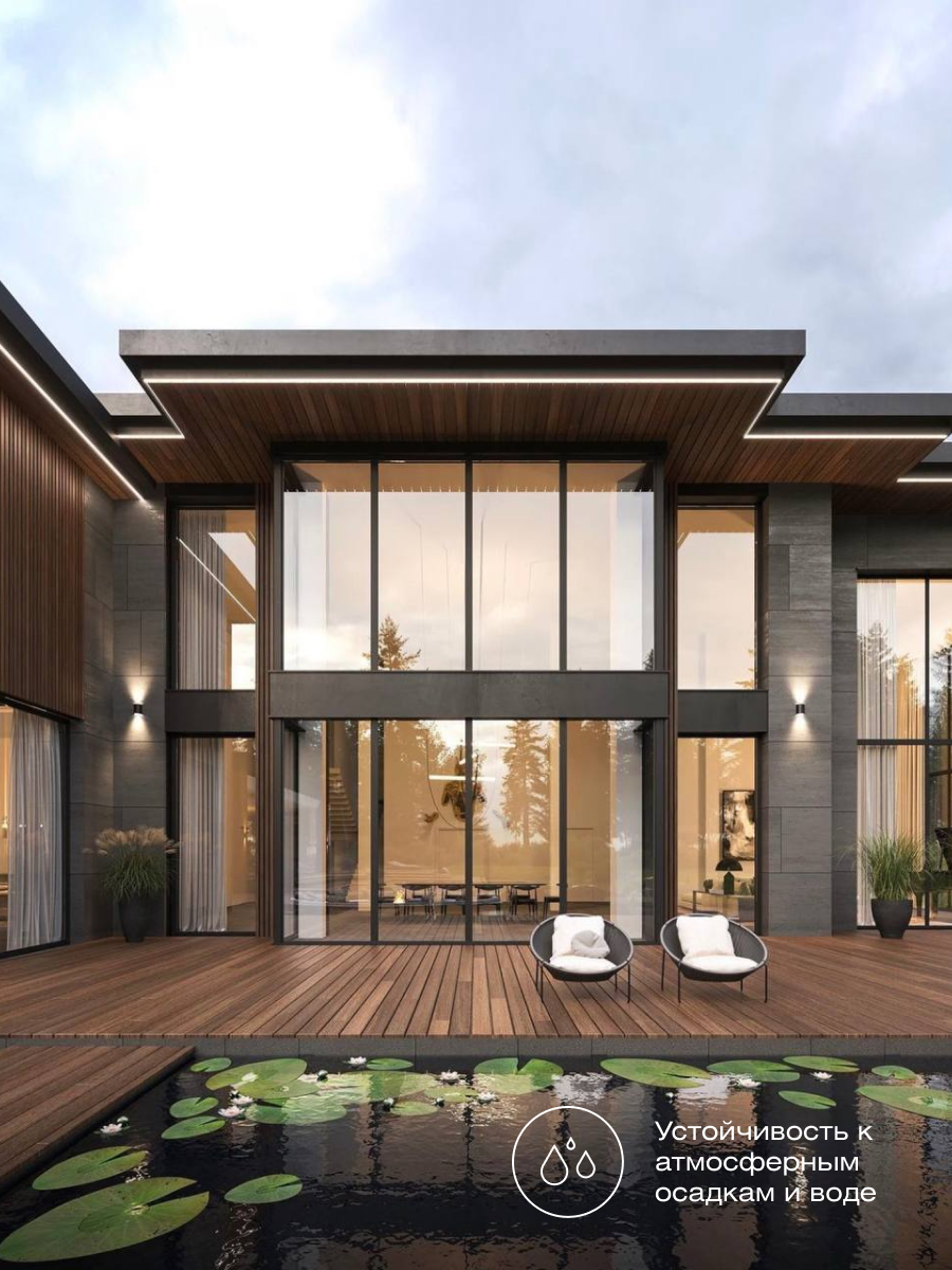 Изображение товара Планкен Thermodecking 20x75x1100мм прямой ясень Экстра 4шт