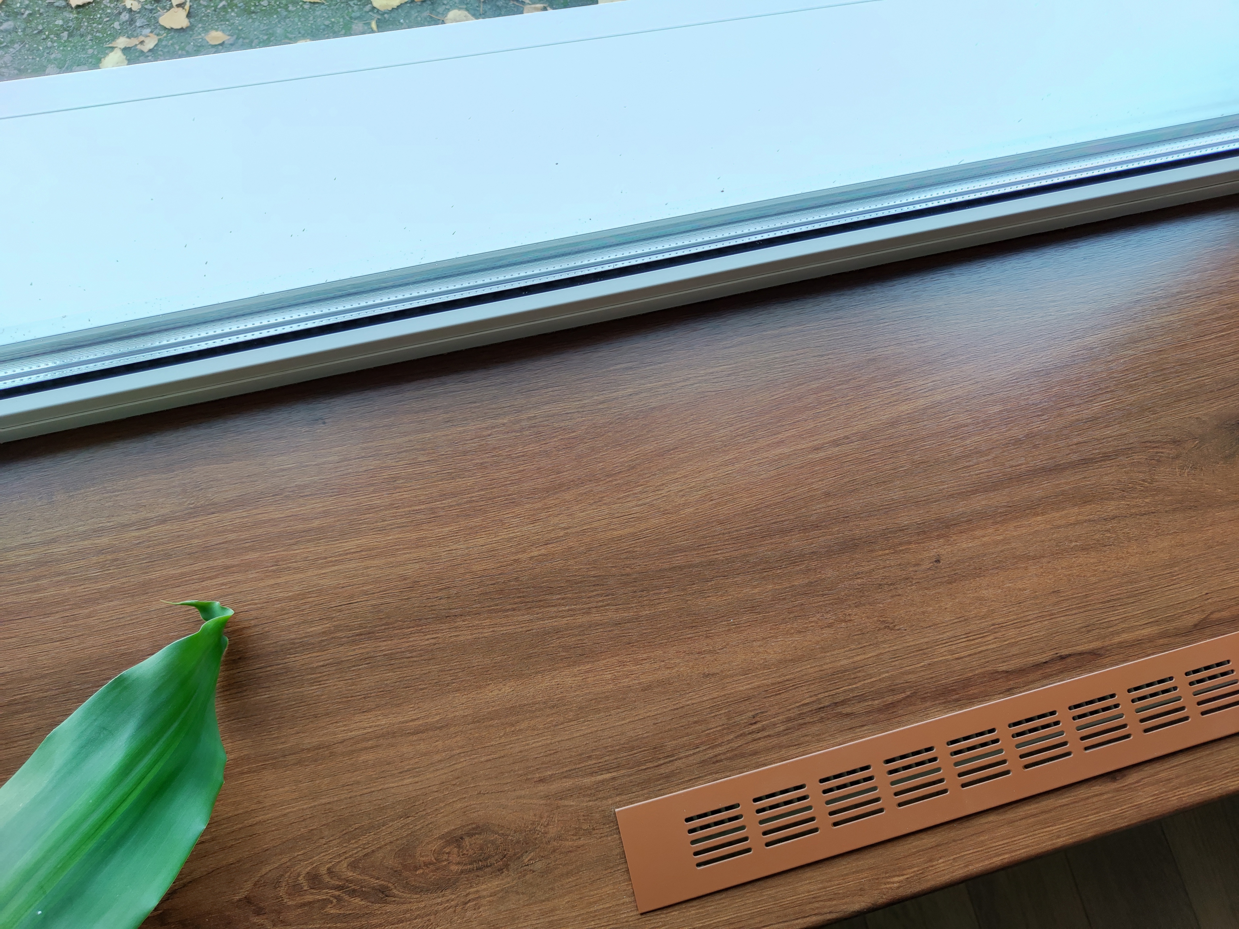 Изображение товара Подоконник Crystallit Дуб золотой ПВХ матовый 1300x200мм