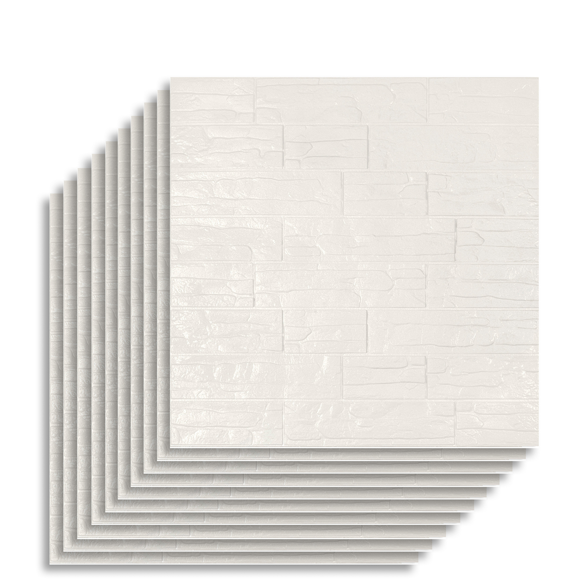 Изображение товара Комплект панелей ПВХ Lako decor Камень 770x700мм 5.4м² 10шт белый 2 Изображение товара Комплект панелей ПВХ Lako decor Камень 770x700мм 5.4м² 10шт белый 2