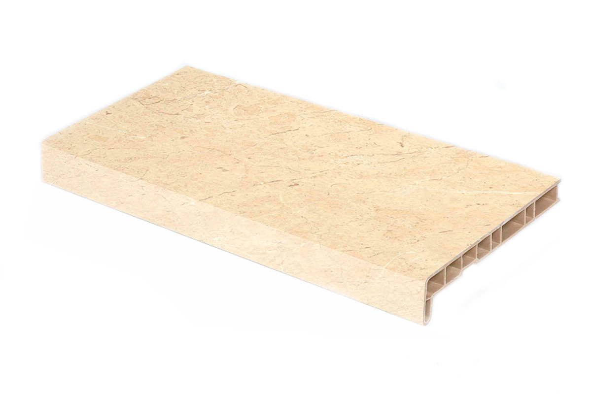 Изображение товара Подоконник Crystallit ПВХ 1700x450мм палермо глянцевый