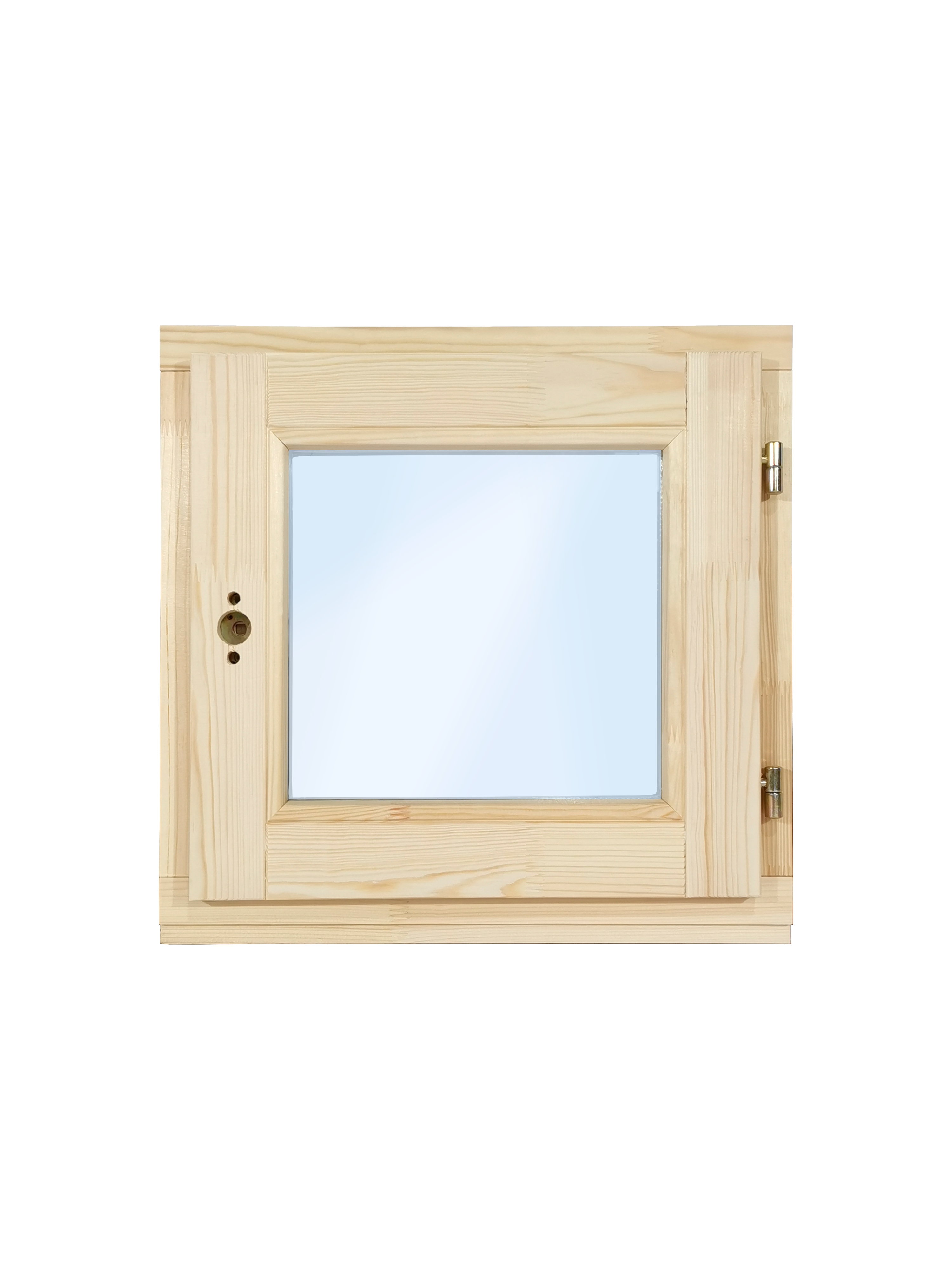 Изображение товара Окно деревянное Timber&Style ОД ОСП (45) 560x570мм с однокамерным стеклопакетом