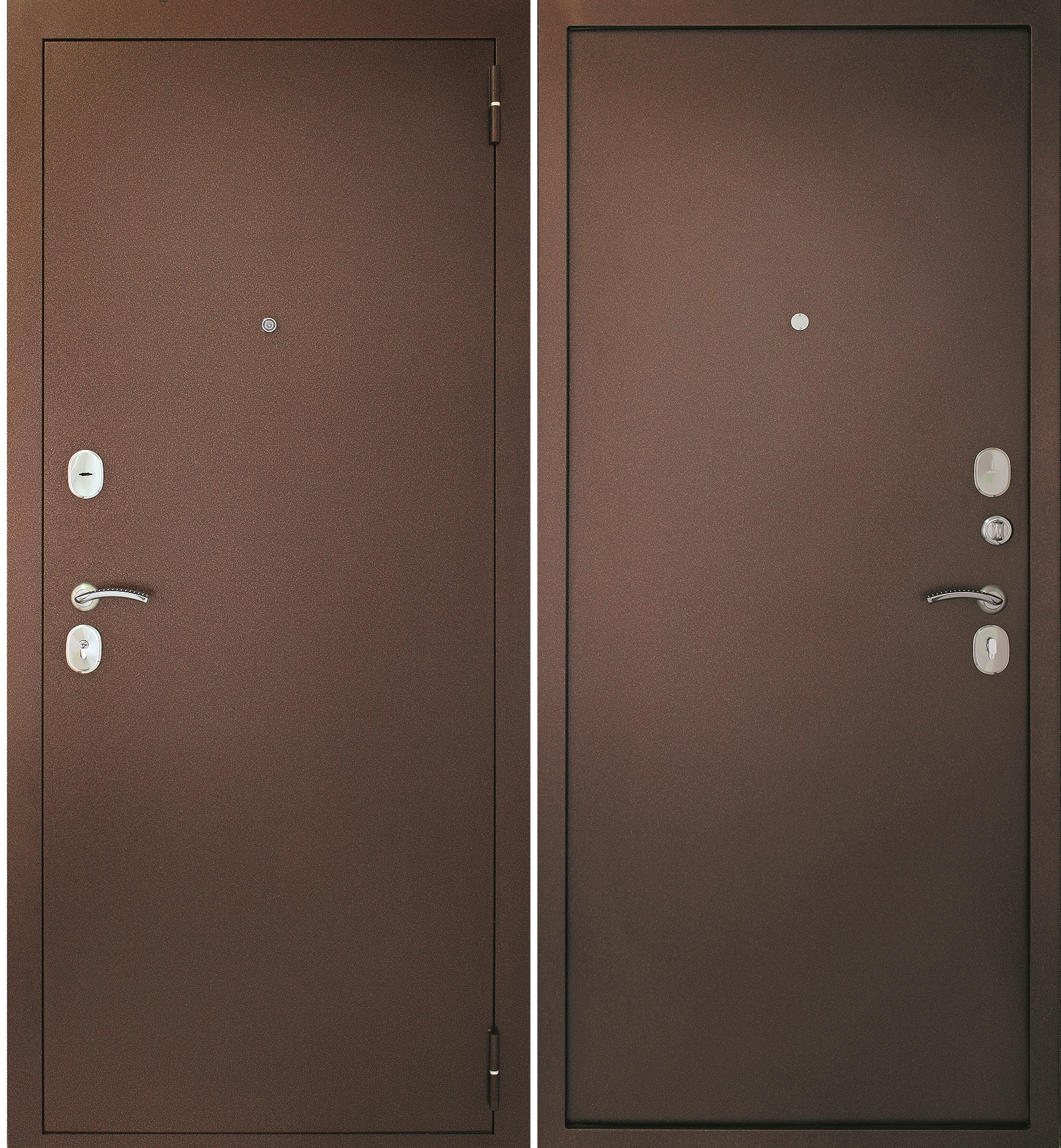 Изображение товара Входная дверь Иртыш из стали, медный антик, класс 4 взломостойкости