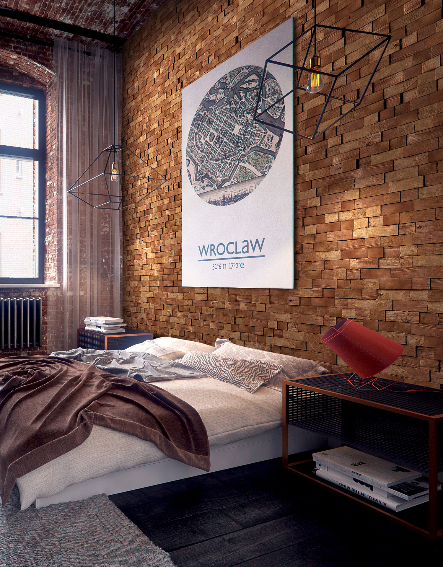 Изображение товара Стеновая панель 3D Arabesco Колотая цвет тик 200x60мм 0.42м² 40шт