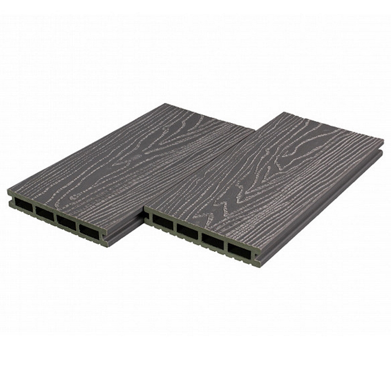 Изображение товара Террасная доска ДПК Altay decking цвет серый 2000x150x24мм структура дерева 0.6м² 2шт