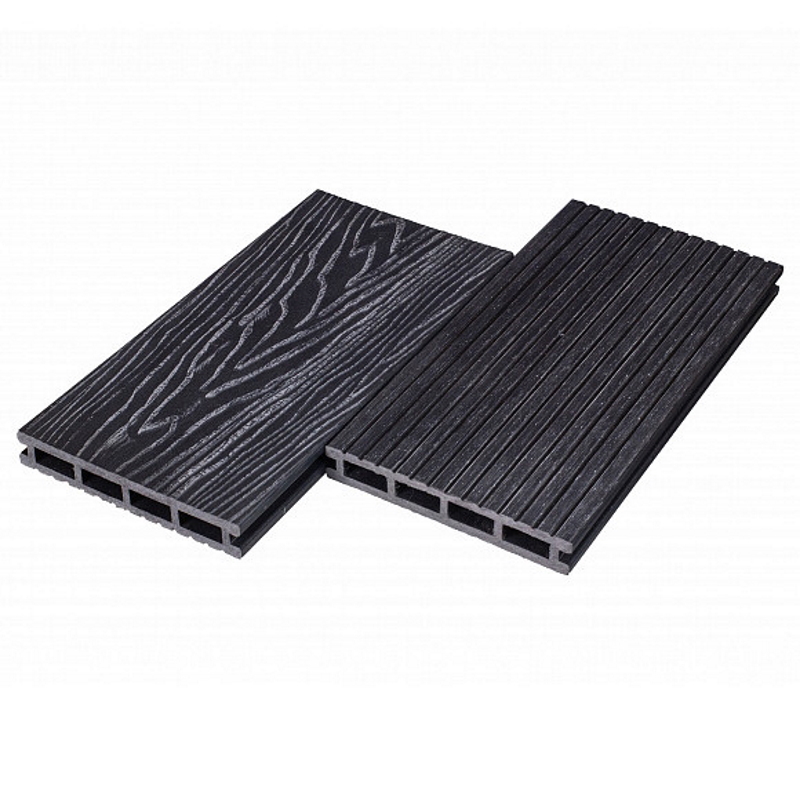 Изображение товара Террасная доска ДПК Altay decking цвет графит 2000x150x24мм структура дерева 0.6м² 2шт