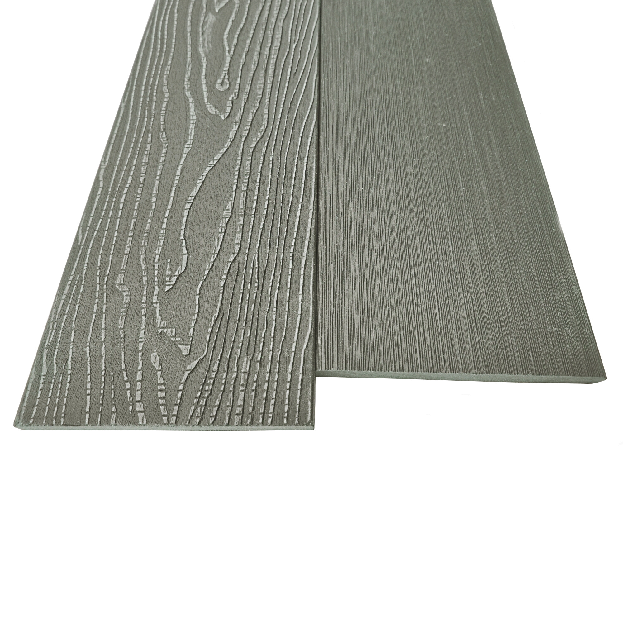 Изображение товара Заборная доска ДПК Altay decking цвет серый 2000x130x12мм структура дерева 0.52м² 2шт