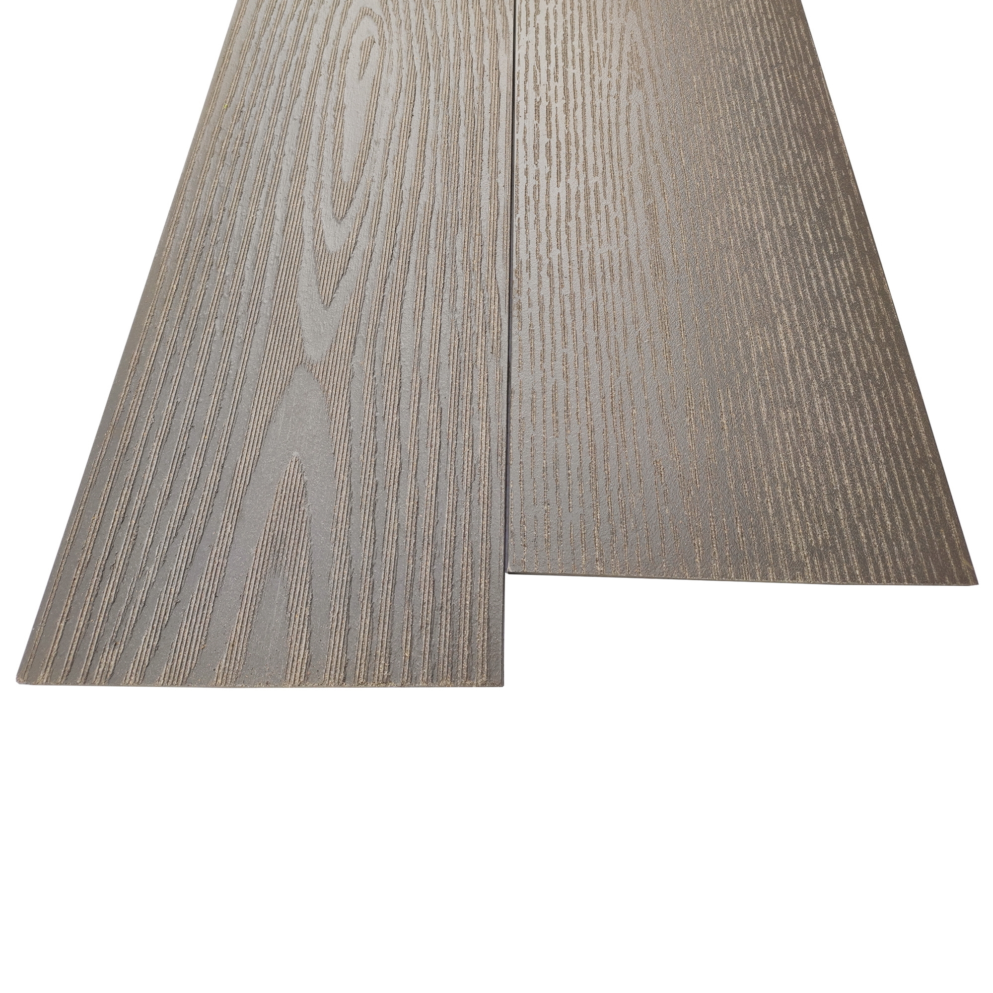 Изображение товара Заборная доска ДПК Faynag Pino цвет графит 2000x150x10мм двусторонний структура дерева 0.6м² 2шт