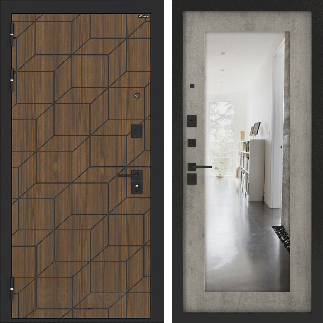 Изображение товара BN-03 Входная дверь Бункер — 92x199 см, броня защита 4 класса