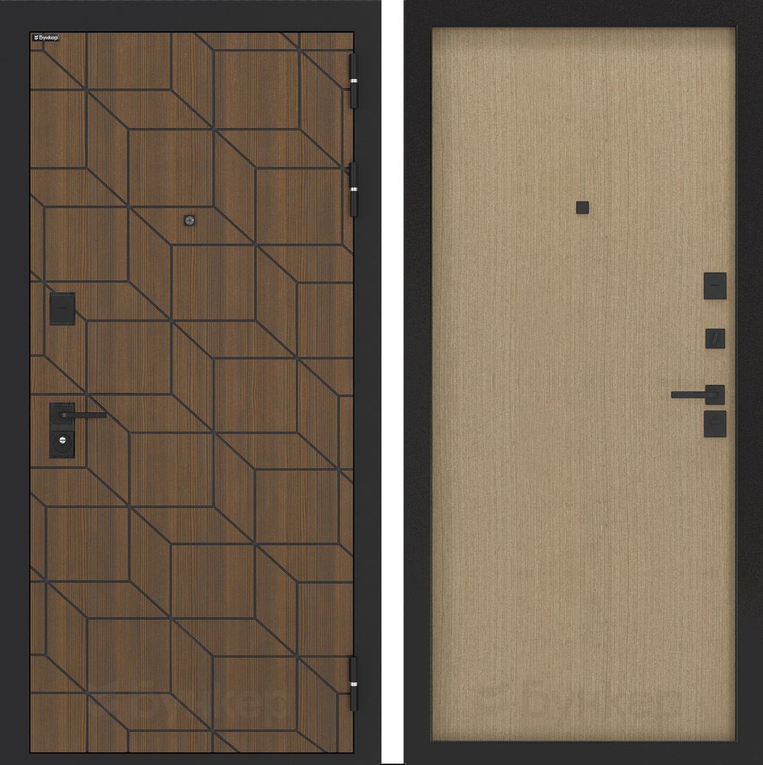 Изображение товара  BN-03 Входная дверь Бункер Ларче правый 205x96 см