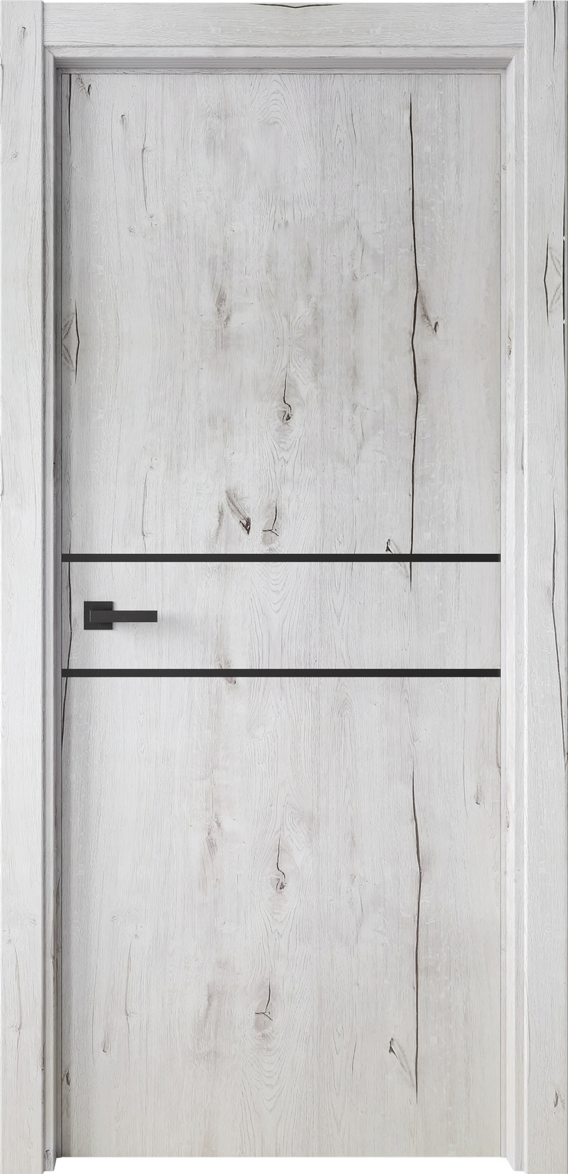 Изображение товара Дверь межкомнатная Sidoorov Line остеклённая без замка и петель в комплекте 200x80см пленка ПВХ канадский дуб