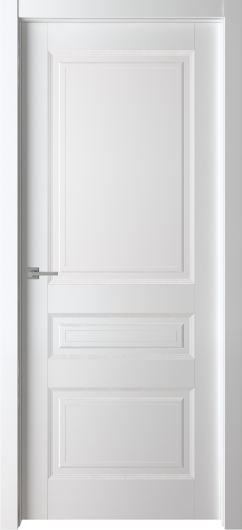 Изображение товара Дверь межкомнатная Sidoorov Enamel глухая 200x60см пленка ПВХ цвет эмалит белый без замка и петель