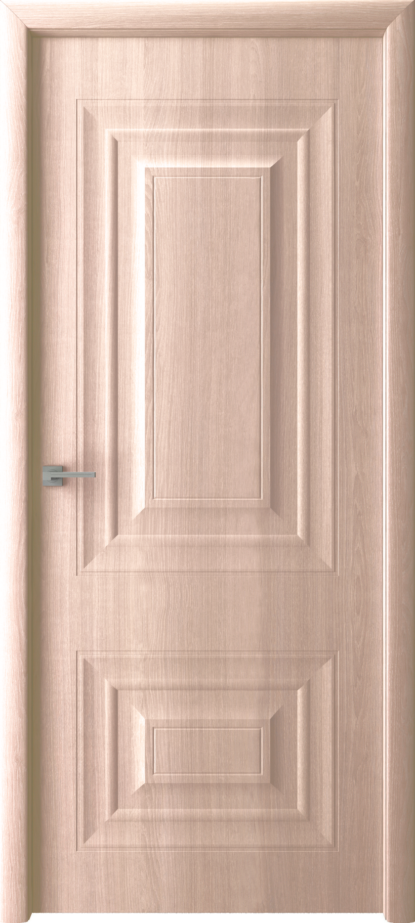 Изображение товара Дверь межкомнатная Sidoorov Владимир глухая 200x60см пленка ПВХ цвет эшвайт без замка и петель