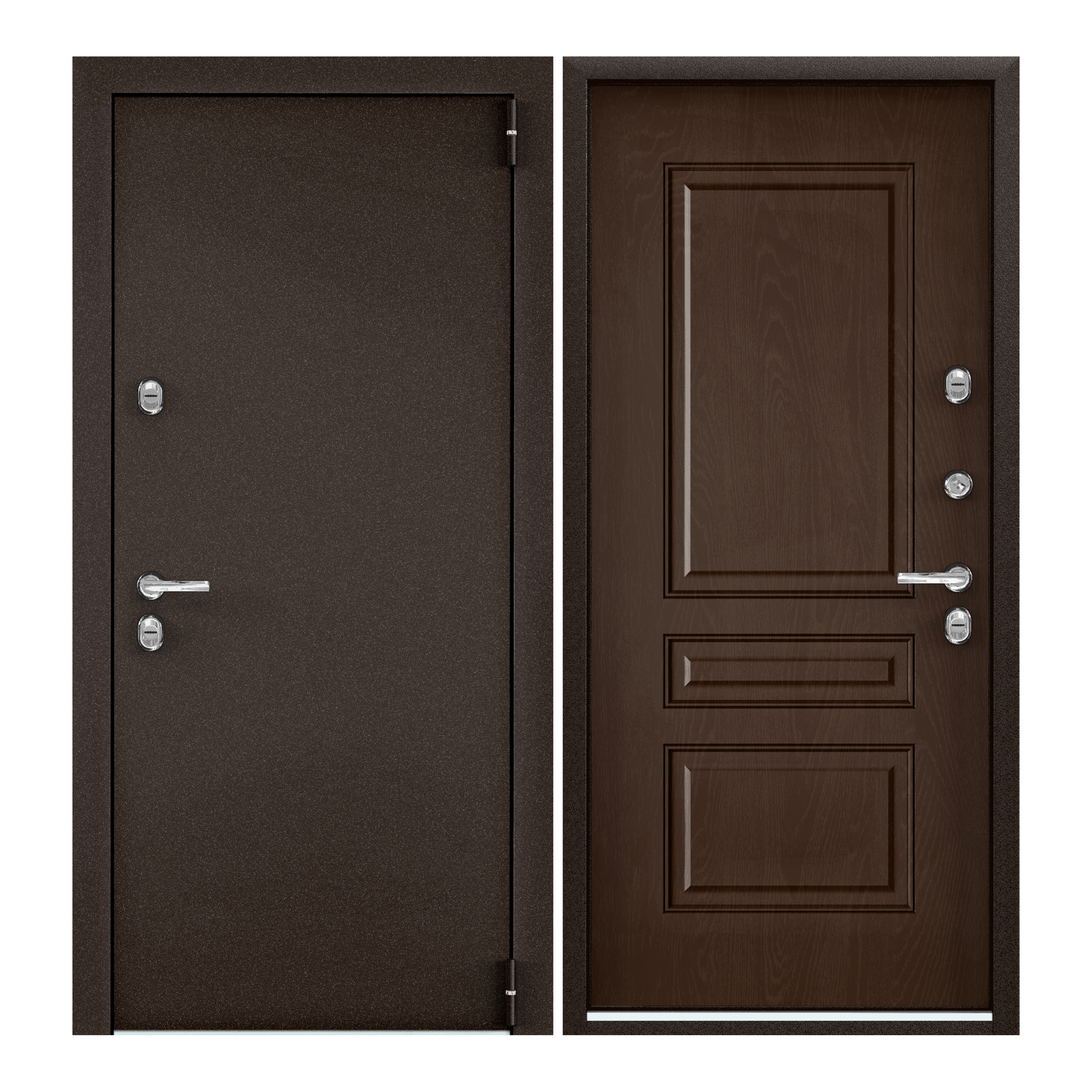 Изображение товара Входная дверь Torex Village advanced правый 205x88см цвет дуб коньяк