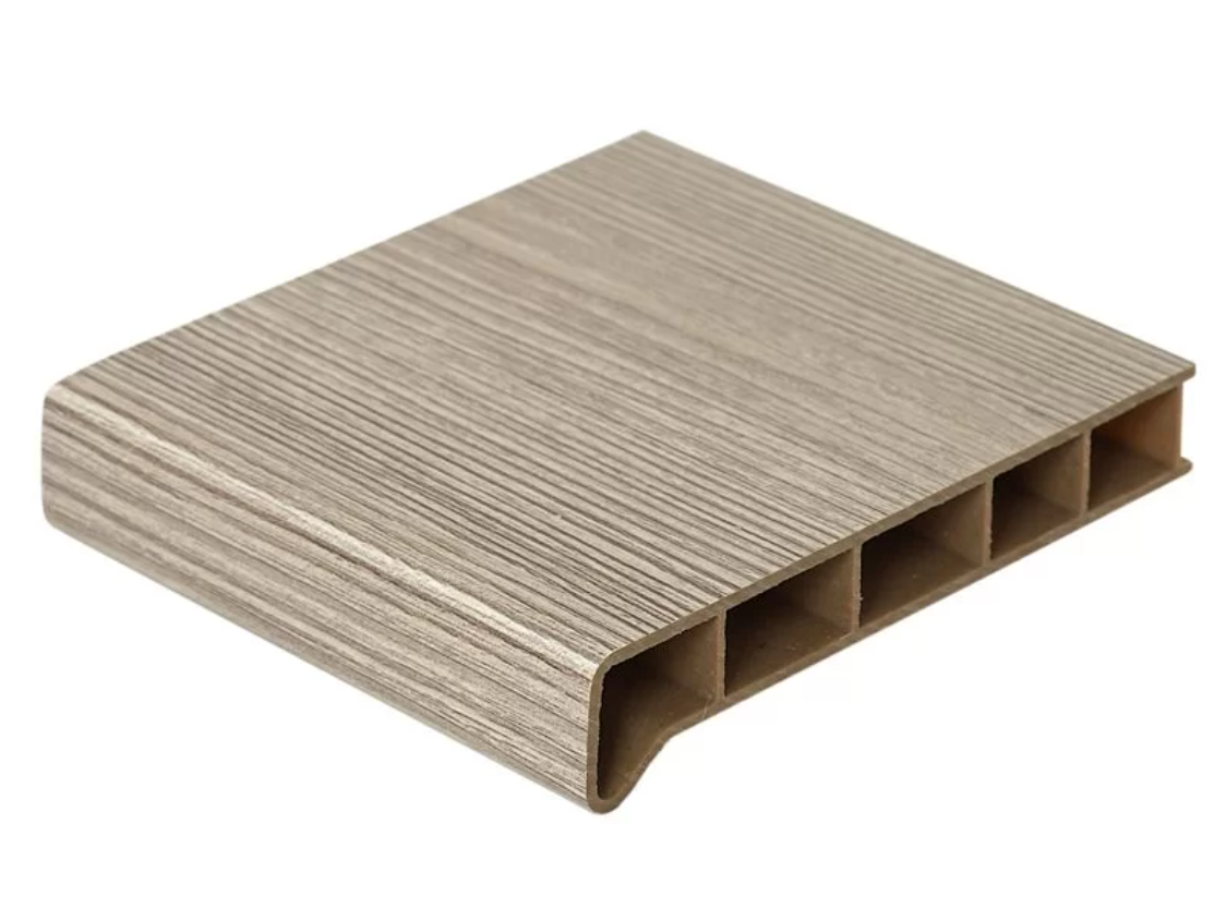 Изображение товара Подоконник пластиковый Moeller с заглушкой 1500x350мм горная лиственница