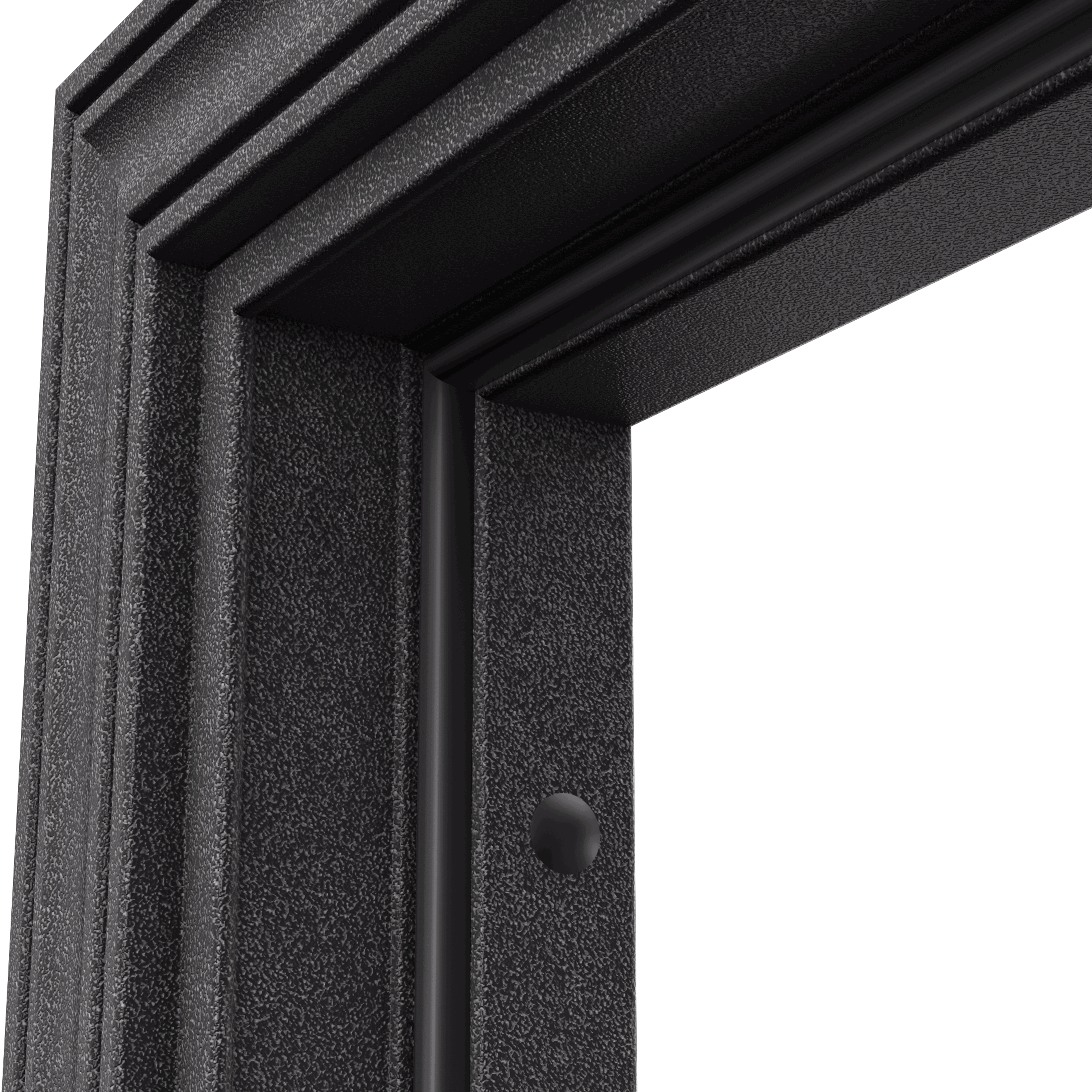 Изображение товара Входная дверь Torex Flat 90 мм 75 кг Черный шелк - дуб мореный