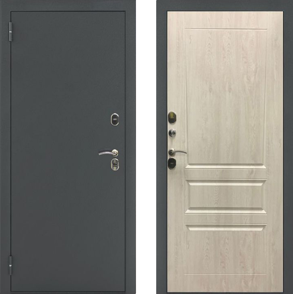 Изображение товара ЦСД Термо — входная дверь с терморазрывом, 900x199 см, RAL 7024