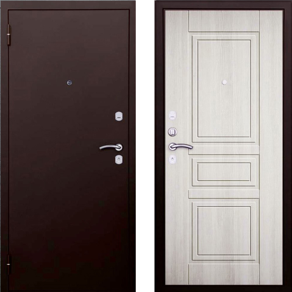 Изображение товара Входная дверь ЦСД А-2 Ларче светлый Антик медь