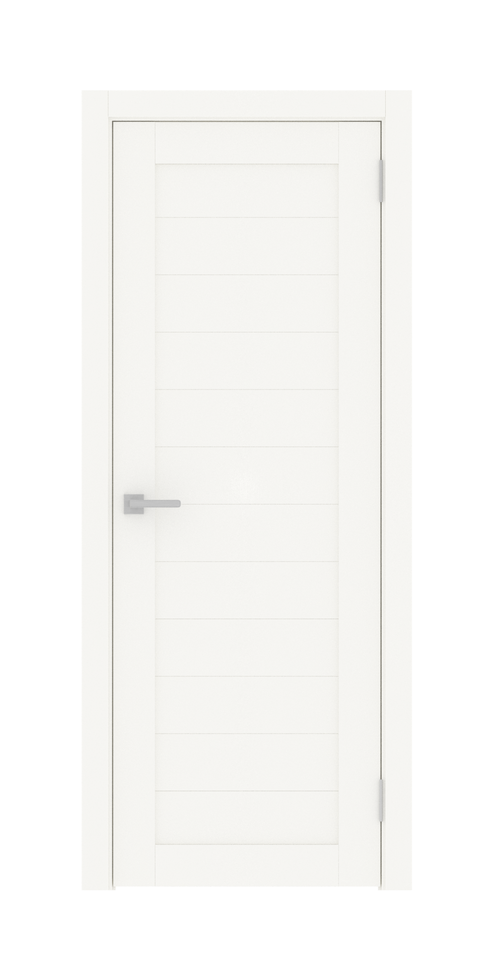 Изображение товара Дверь ЛЕСМА СТИЛЬ Рондо глухая 200x70 см ПВХ эмаль