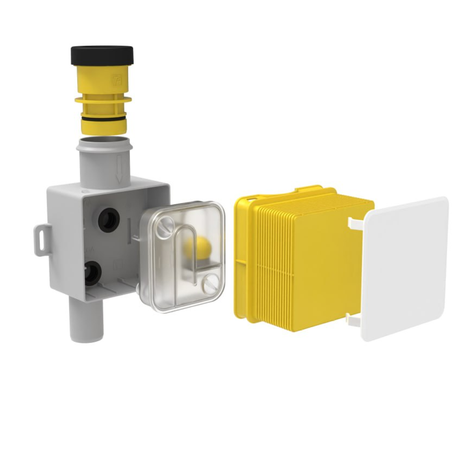 Изображение товара Сифон для кондиционеров Tatpolimer ТП-138Н встроенный с разрывом струи