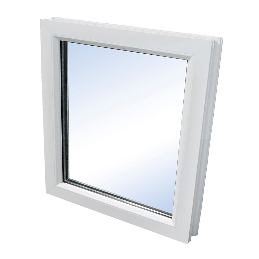 Изображение товара Окно ПВХ Deceuninck Форвард 60x60 одностворчатое, глухое, 1 камера