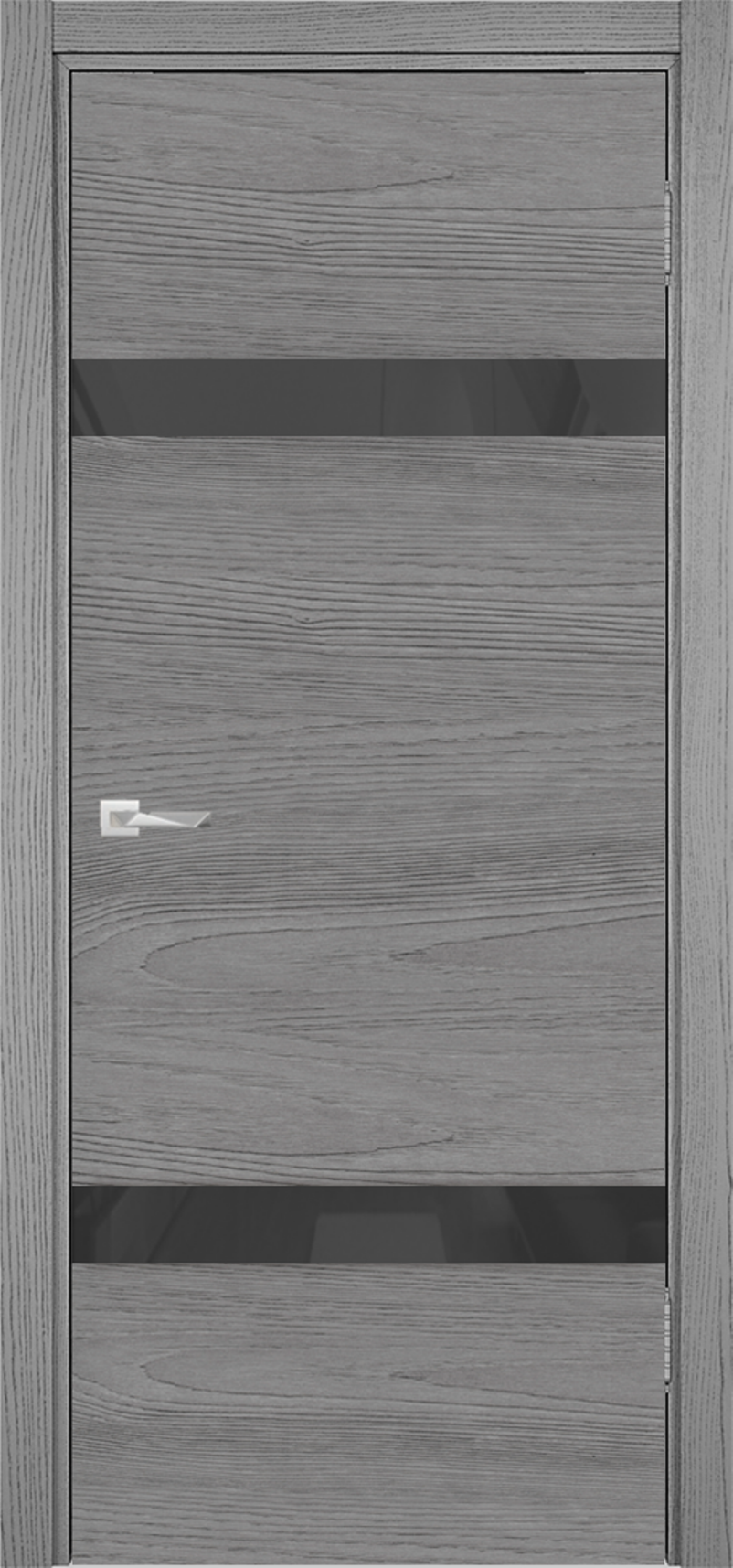 Изображение товара Дверь межкомнатная Verda Горизонт остеклённая 200x60см финиш бумага цвет лакобель ясень серый без замка и петель