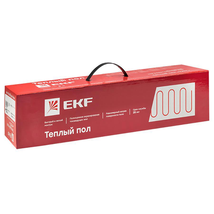 Изображение товара Нагревательный мат для теплого пола EKF 1.5 м2 150 Вт с монтажной сеткой