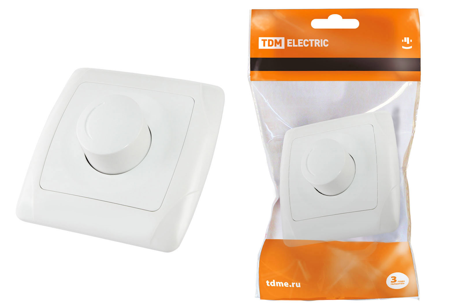 Изображение товара Диммер встраиваемый SQ1805-0009 600Вт белый TDM ELECTRIC