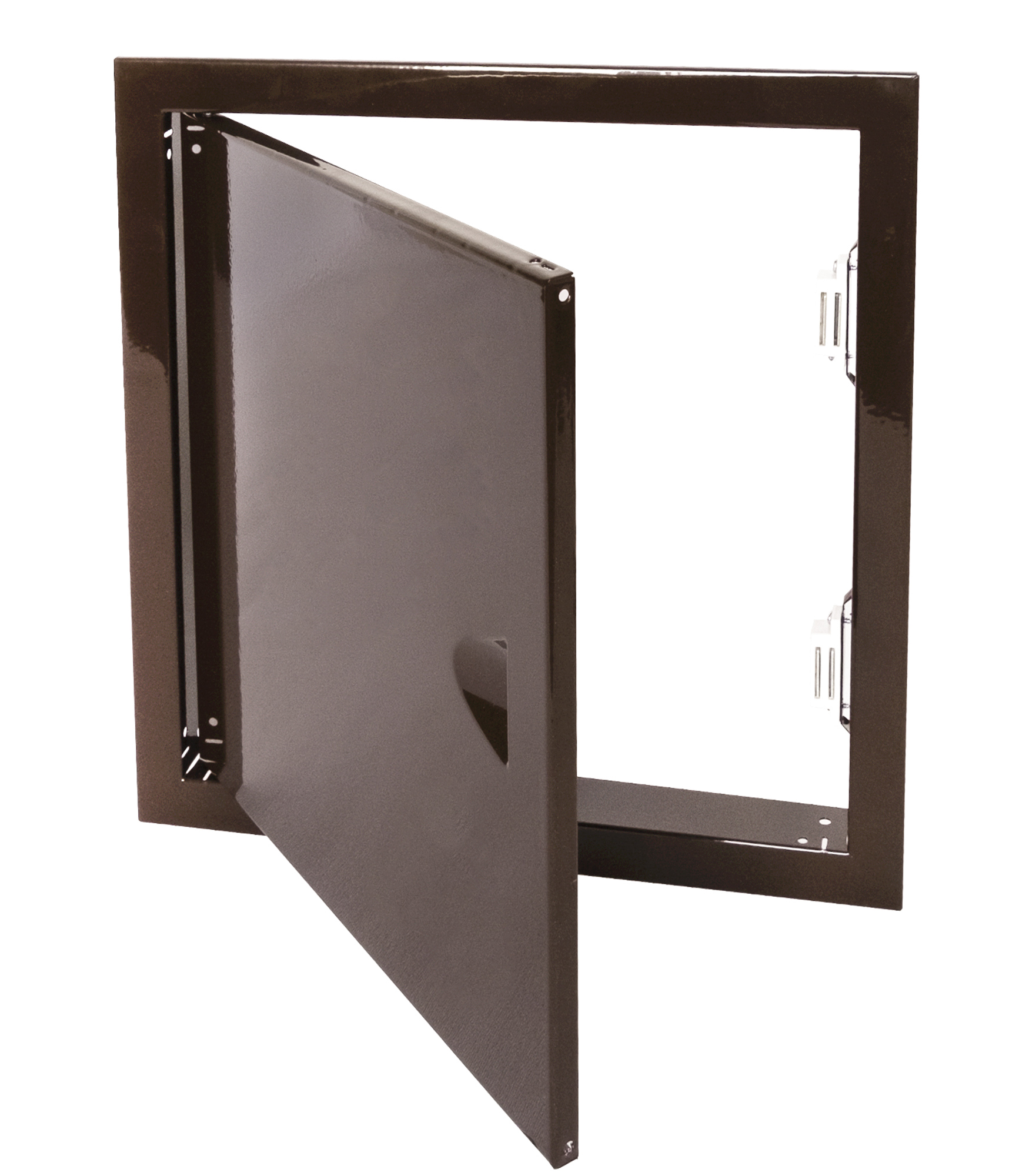 Изображение товара Люк ревизионный стальной Эвент ГК 20x40 коричневый (RAL 8017) Изображение товара Люк ревизионный стальной Эвент ГК 20x40 коричневый (RAL 8017)