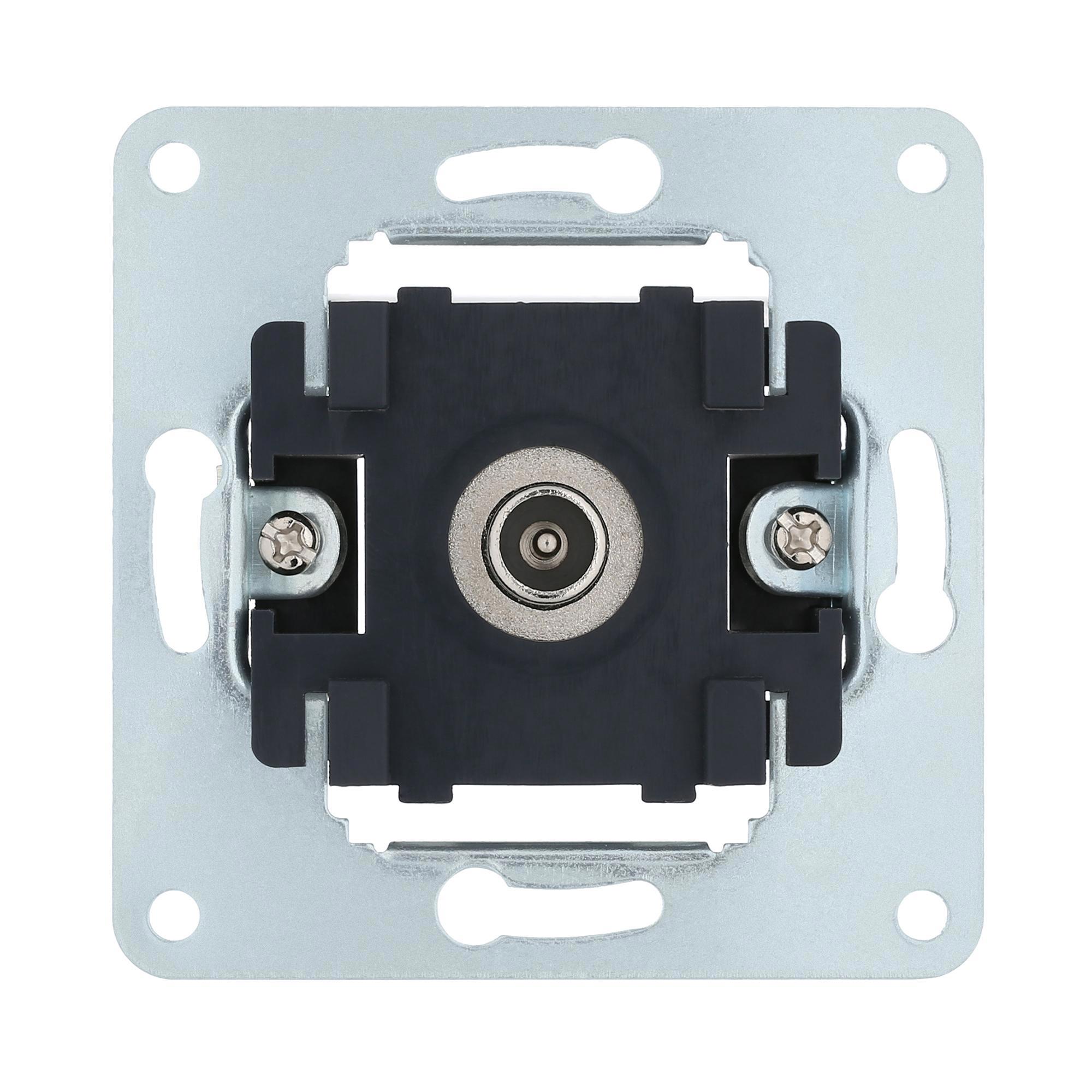 Изображение товара LK Studio LK60 865100-1 ТВ розетка алюминий для скрытого монтажа