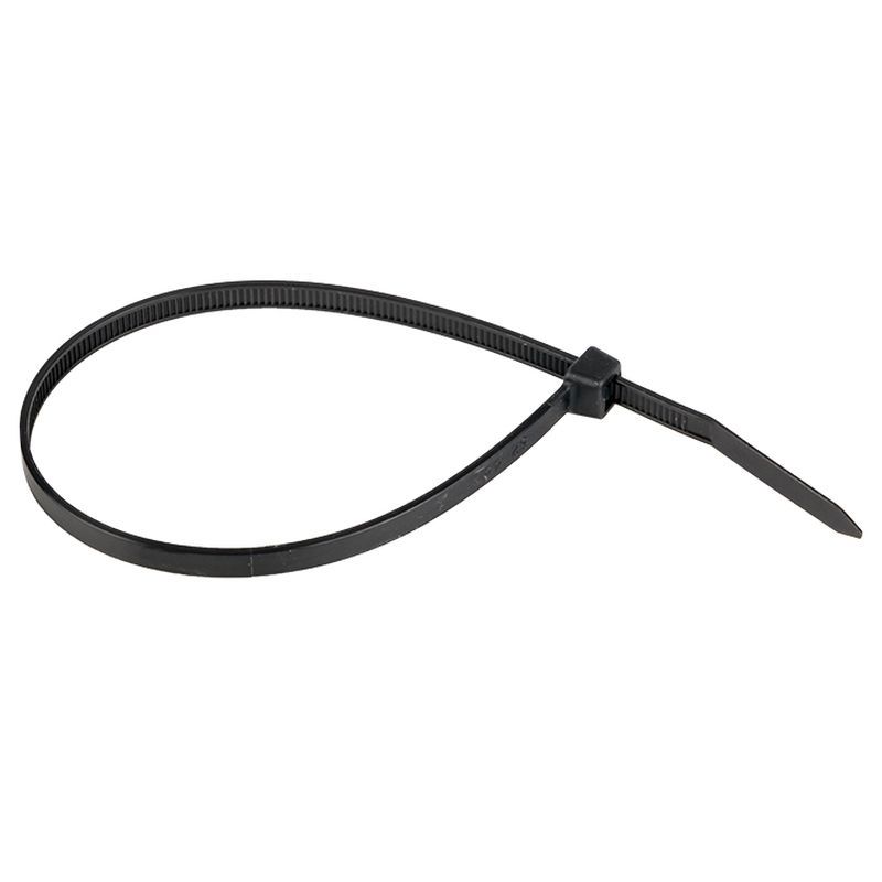 Изображение товара EKF Basic 4.8x250 мм стяжка нейлон черная, 100 шт