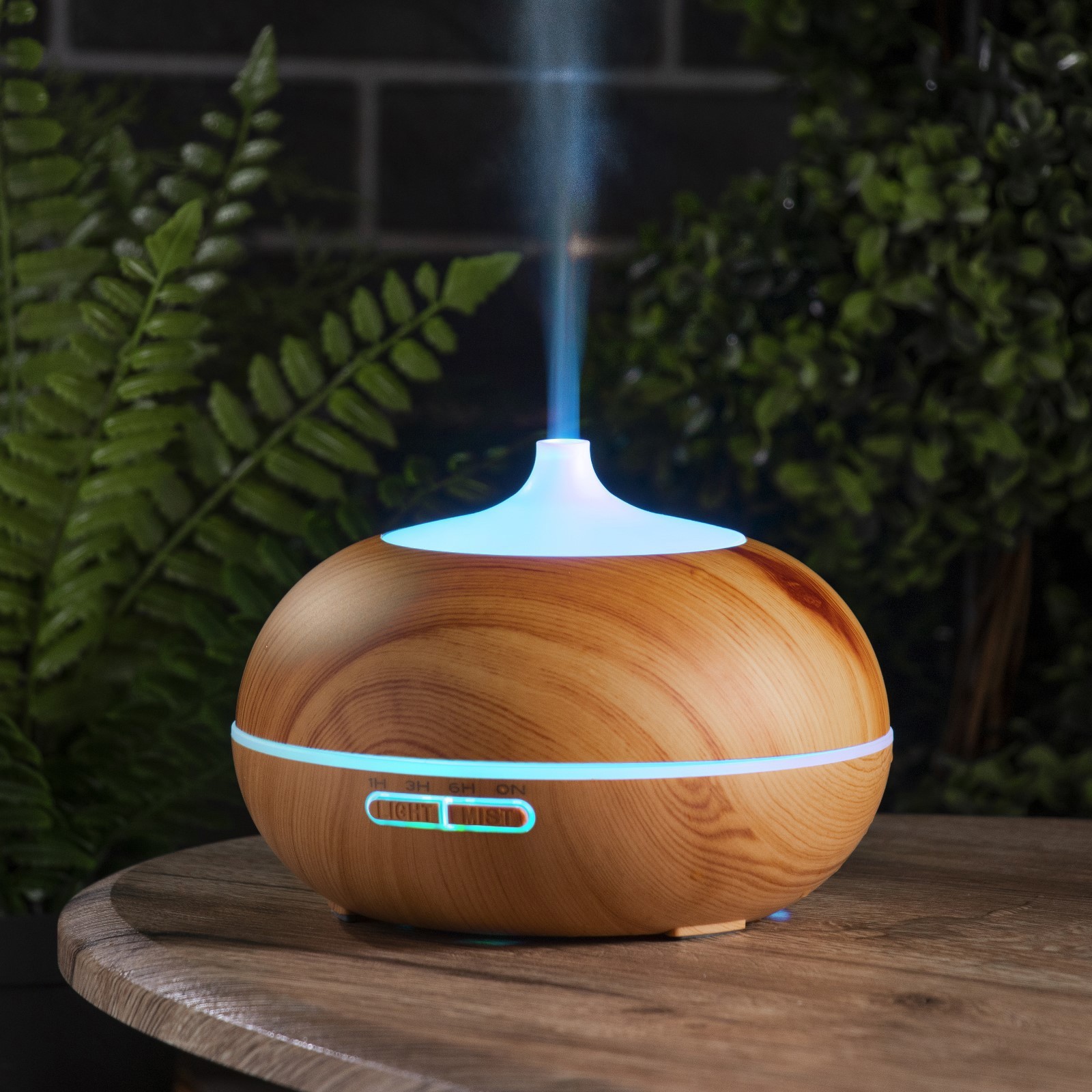 Изображение товара Ультразвуковой увлажнитель воздуха Luazon home LHU-14 300 мл с подсветкой