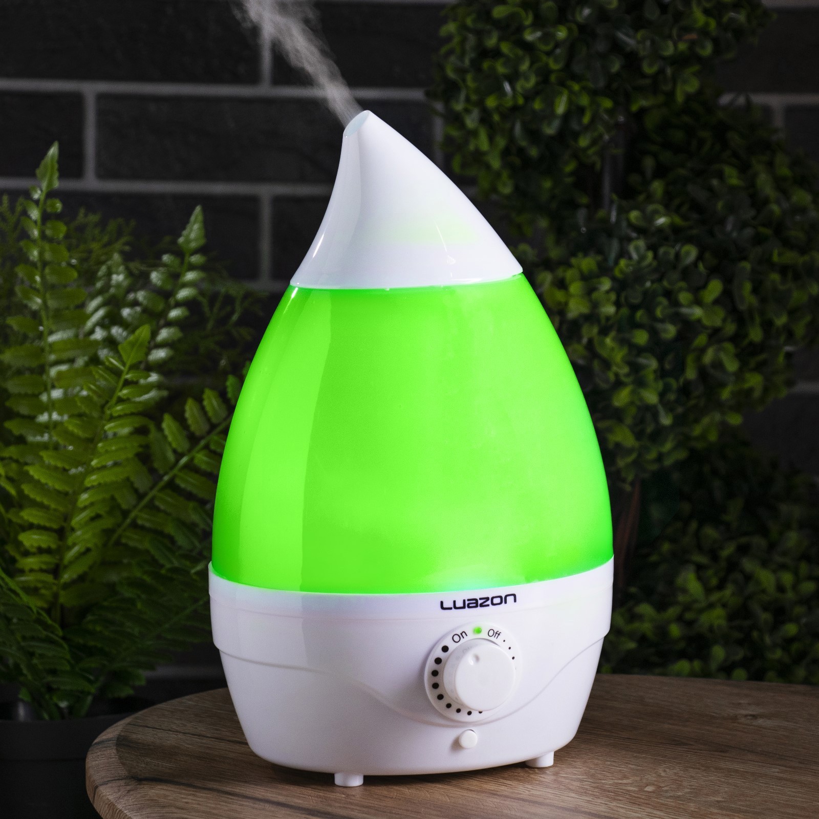 Изображение товара Увлажнитель воздуха Luazon home LHU-04 2 л белый с подсветкой